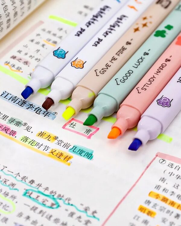 Kit Marca texto patinha vintage (6und)