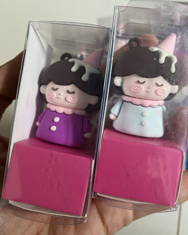 Apontador menina sorvete cartoon