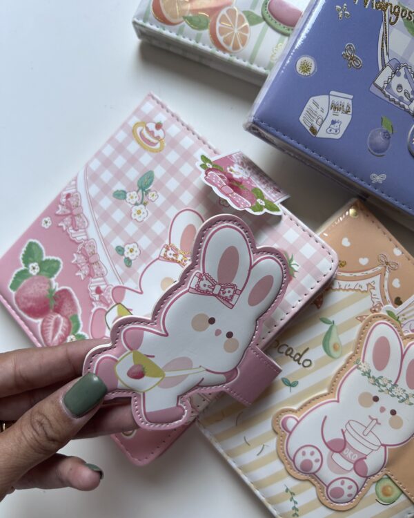 Caderno luxo coelhinho fruits Páscoa