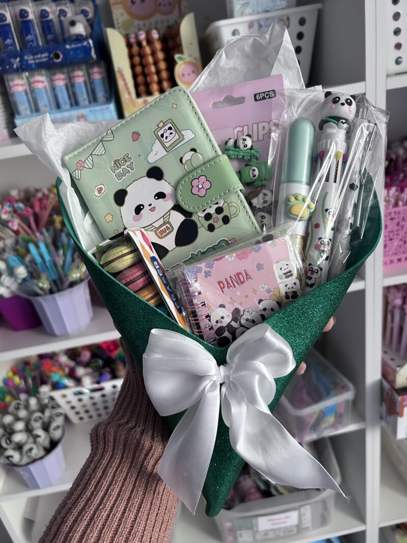 Buquê papelaria pandinha