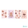 Caderno urso marrom