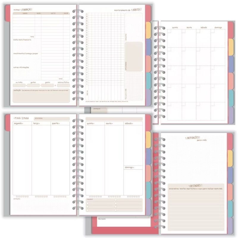 Agenda Planner Permanente M Fina Ideia - Image 2