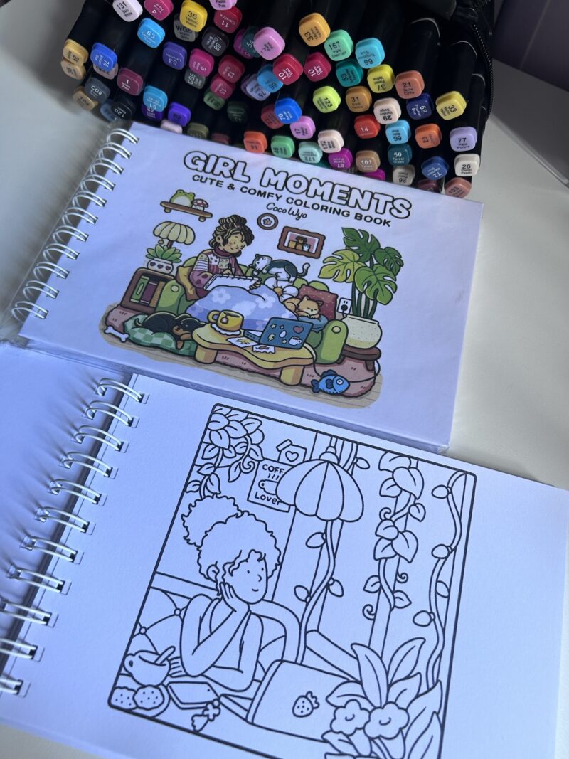 Livro de colorir Girl Moments - Image 3