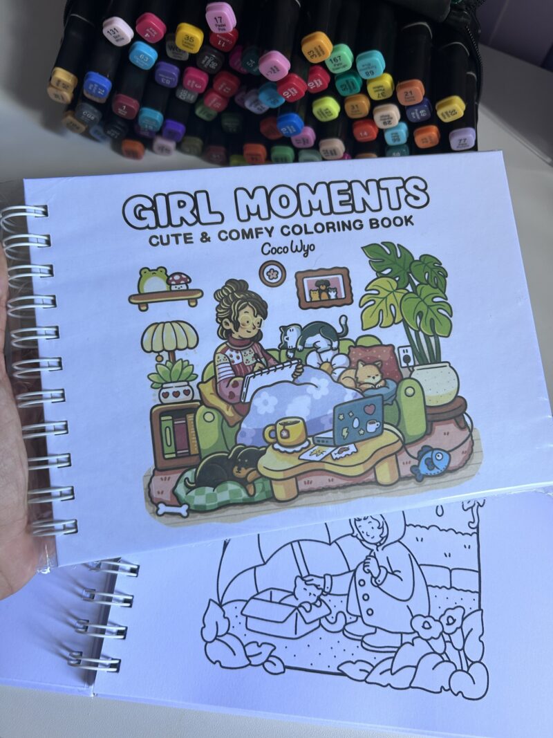 Livro de colorir Girl Moments - Image 2