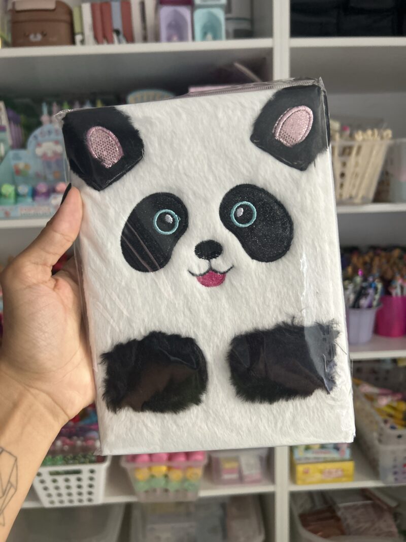 Caderno pelúcia panda - Image 3