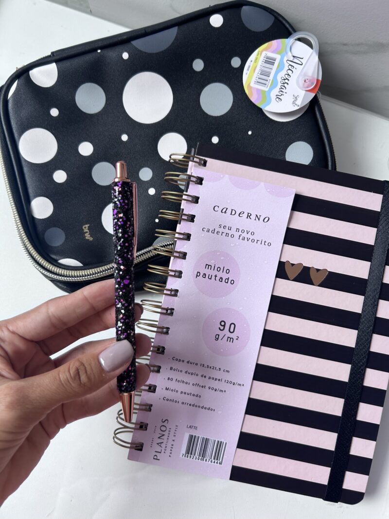 Kit luxo preto (3 itens)