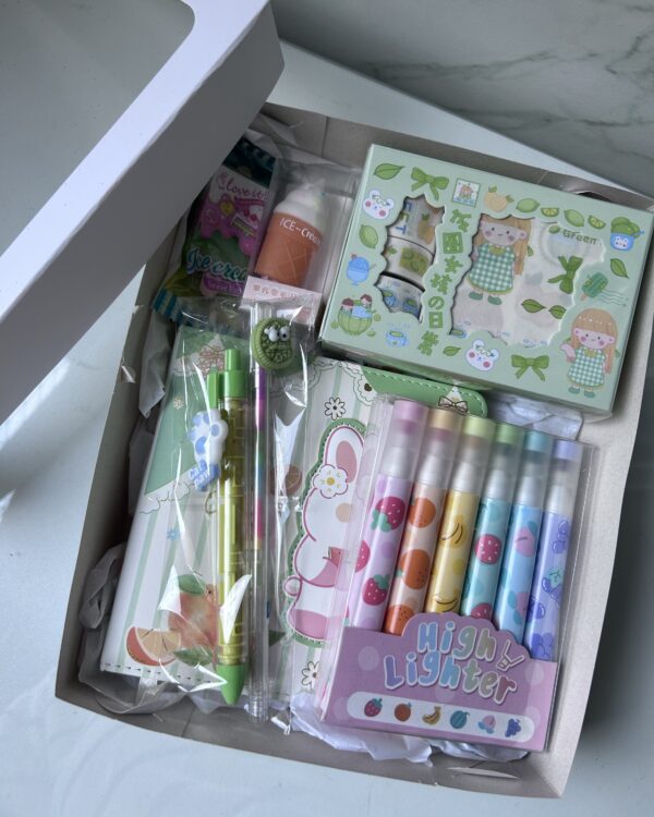Box doce- verde (7 itens)
