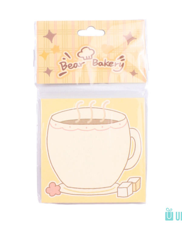 Bloco notas coffee time