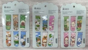 Marcador de Página Magnético Cute Animal 6pcs - Imagem 2