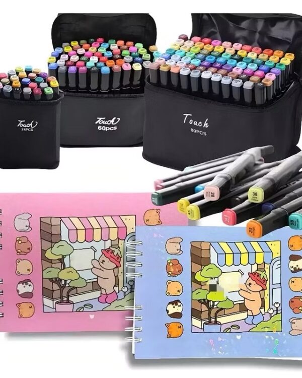 Combo Bobbie Goods livro + estojo 24 cores