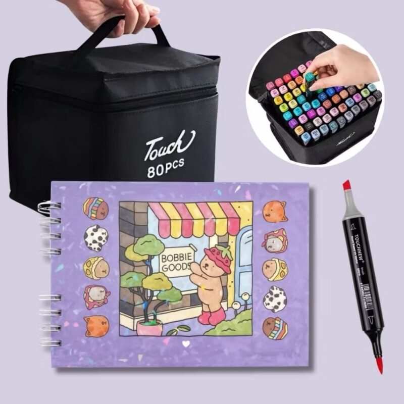 Combo Bobbie Goods livro + estojo 24 cores - Imagem 2