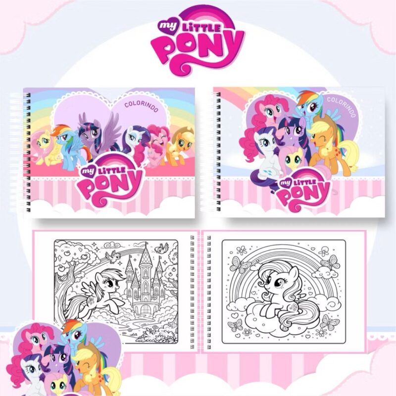 Livro de colorir My LITTLE Pony