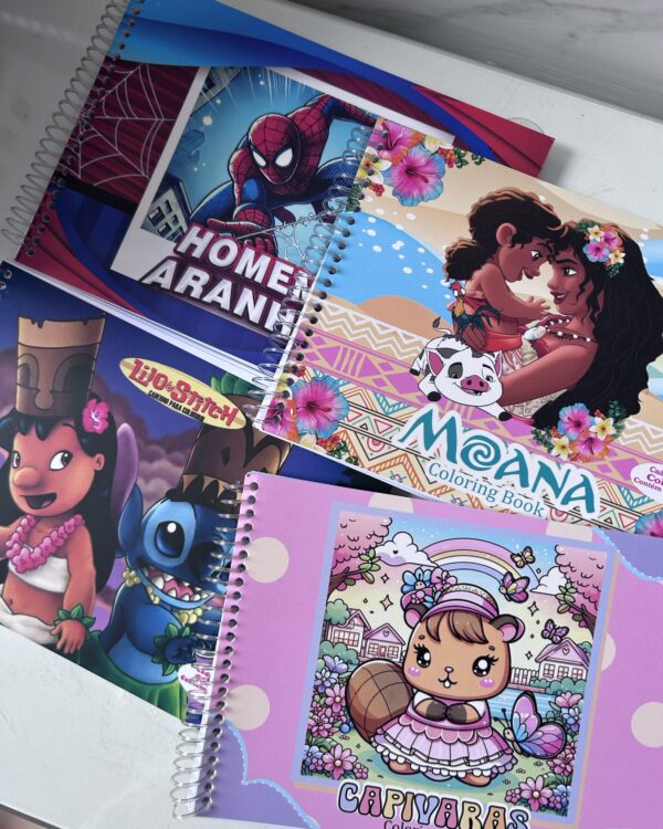 Livro colorir capa mole