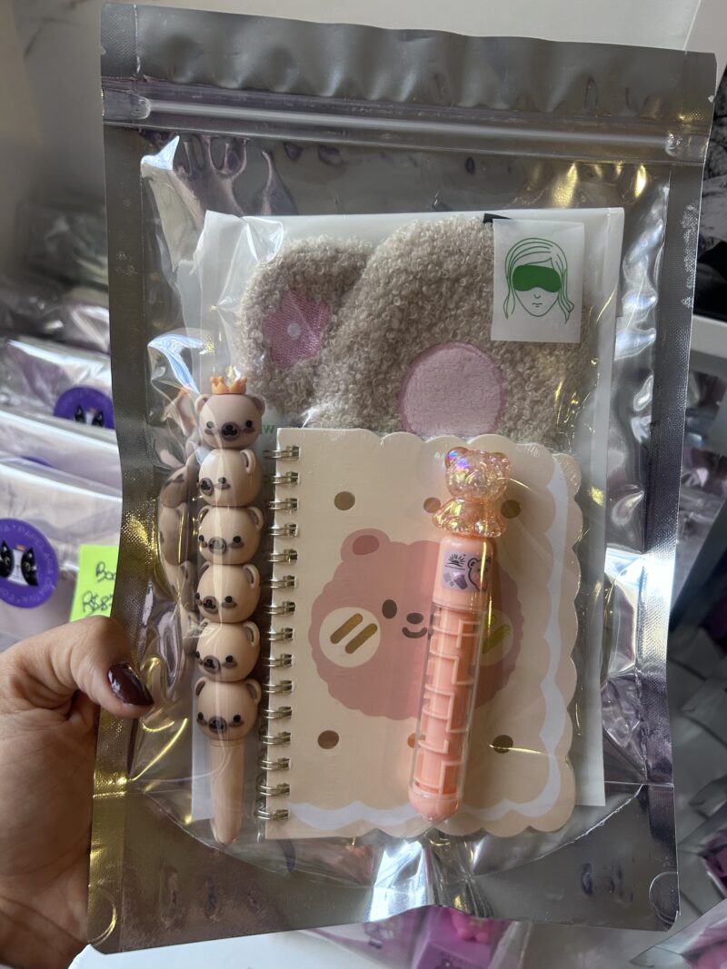 Kit urso tapa olho