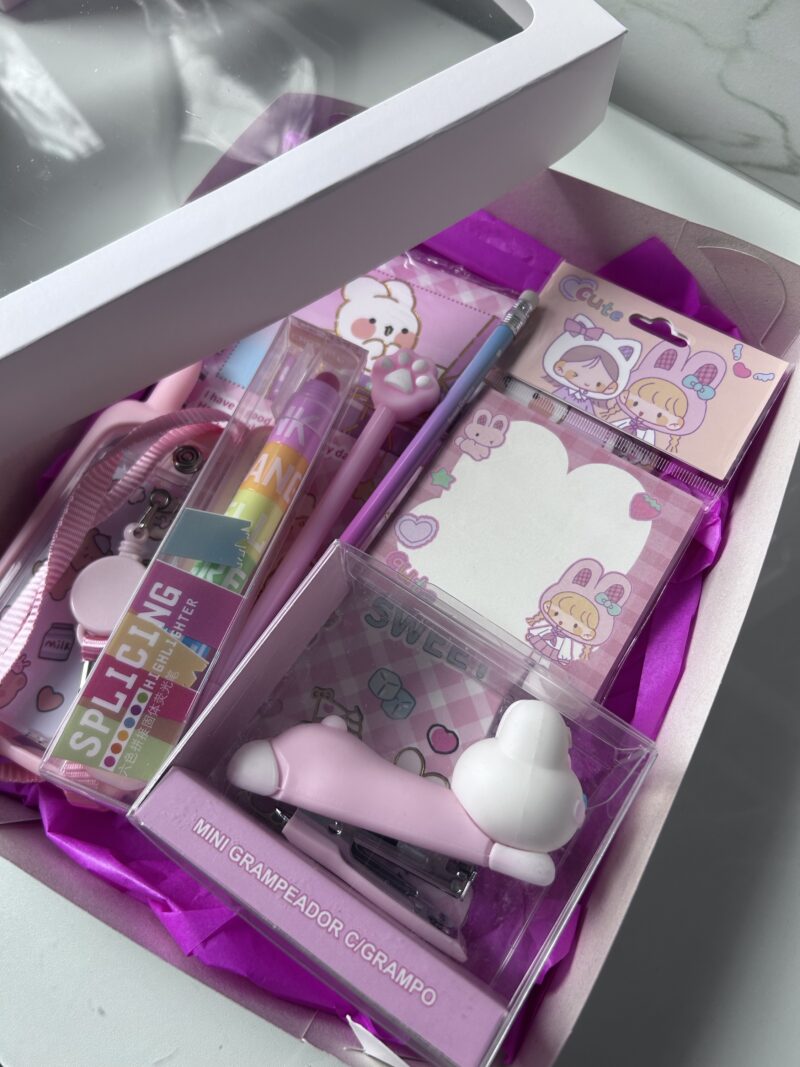 Box teen rosa (7 itens)