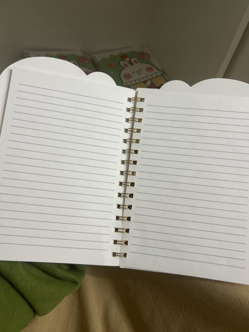 Caderno aspiral A5 Rabbit cute - Imagem 2