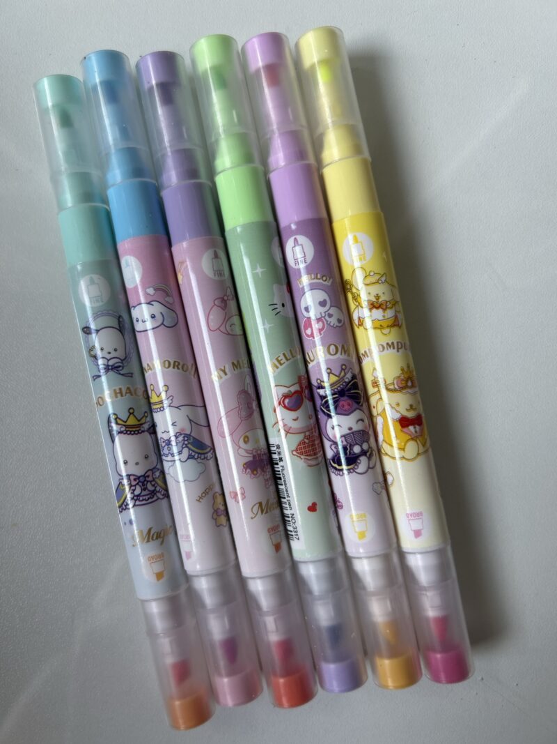 Kit marca texto by sanrio (6und) - Imagem 2