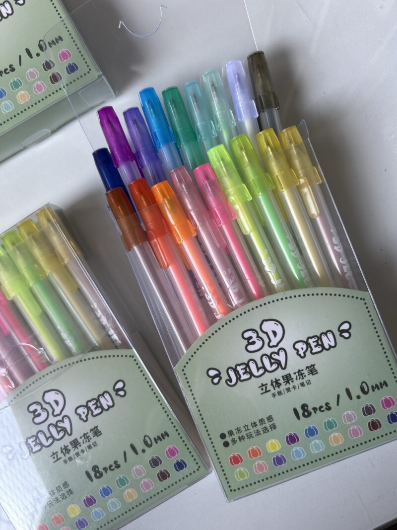 Kit Jelly Pen 18 cores - Imagem 2
