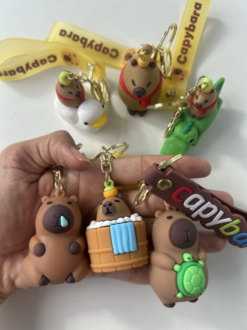 Chaveiro premium capivara