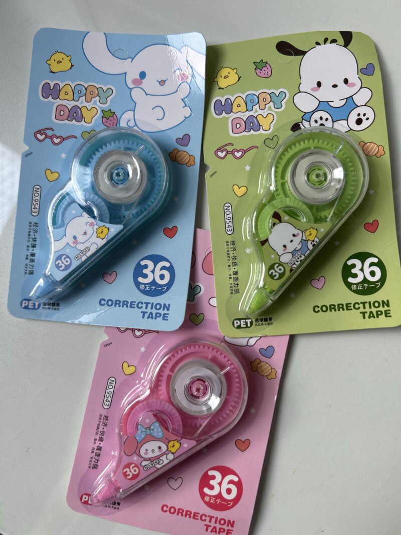 Fita corretiva sanrio 36 metros