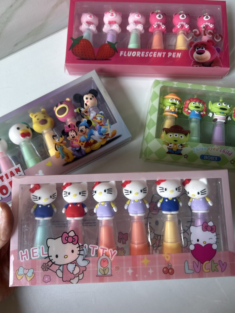 Kit marca texto desenho animado (6 und) - Imagem 2