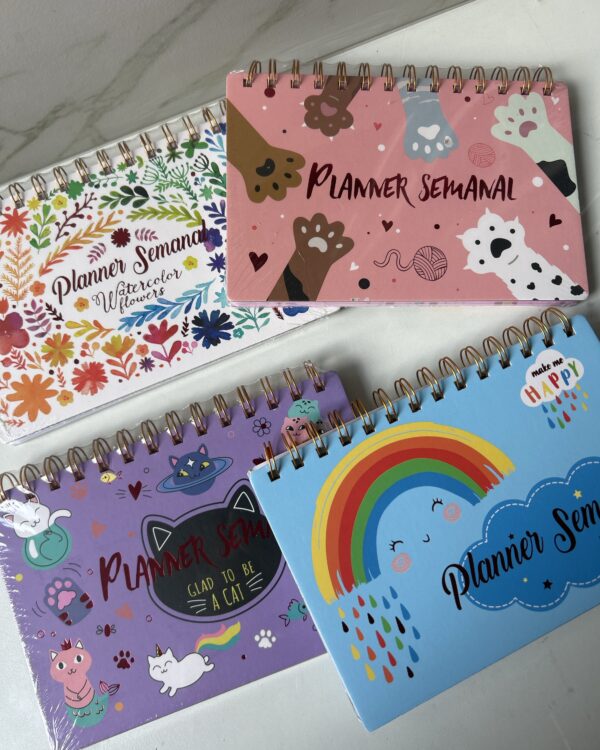 Planner semanal good vibes
