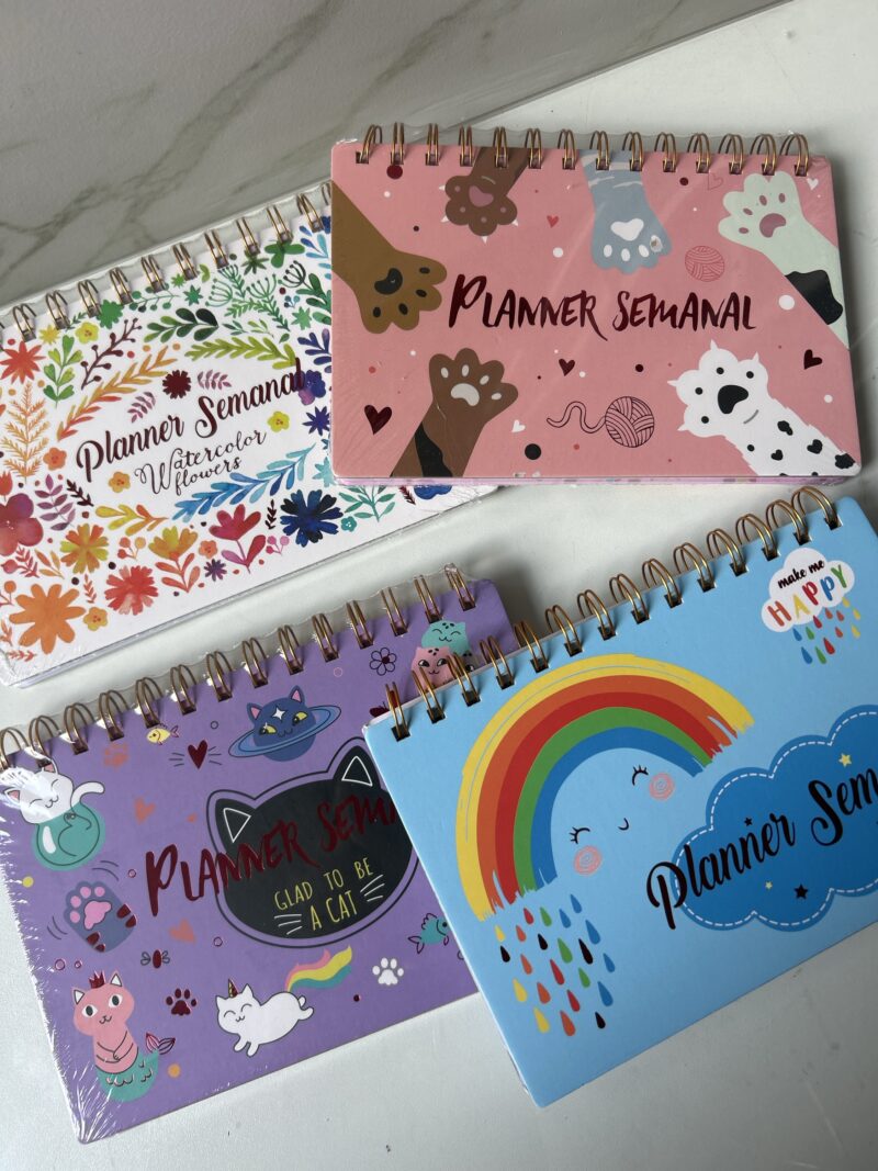 Planner semanal good vibes