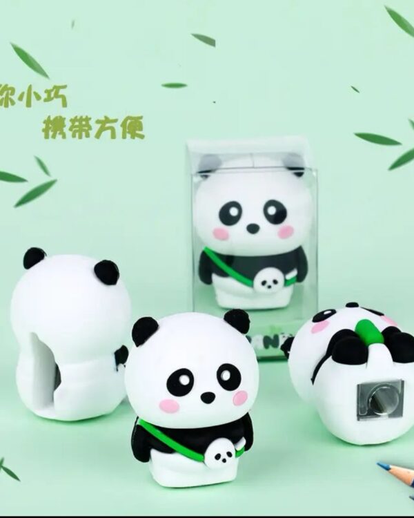 Apontador Pandinha Bambu