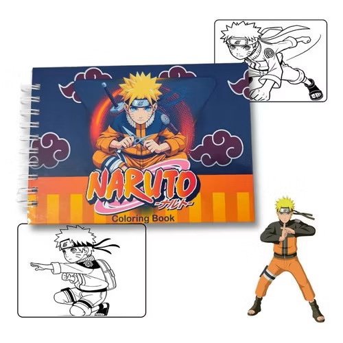 Livro colorir Naruto