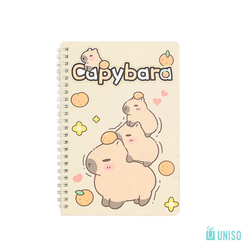 Caderno espiral capivara A5 - Imagem 4