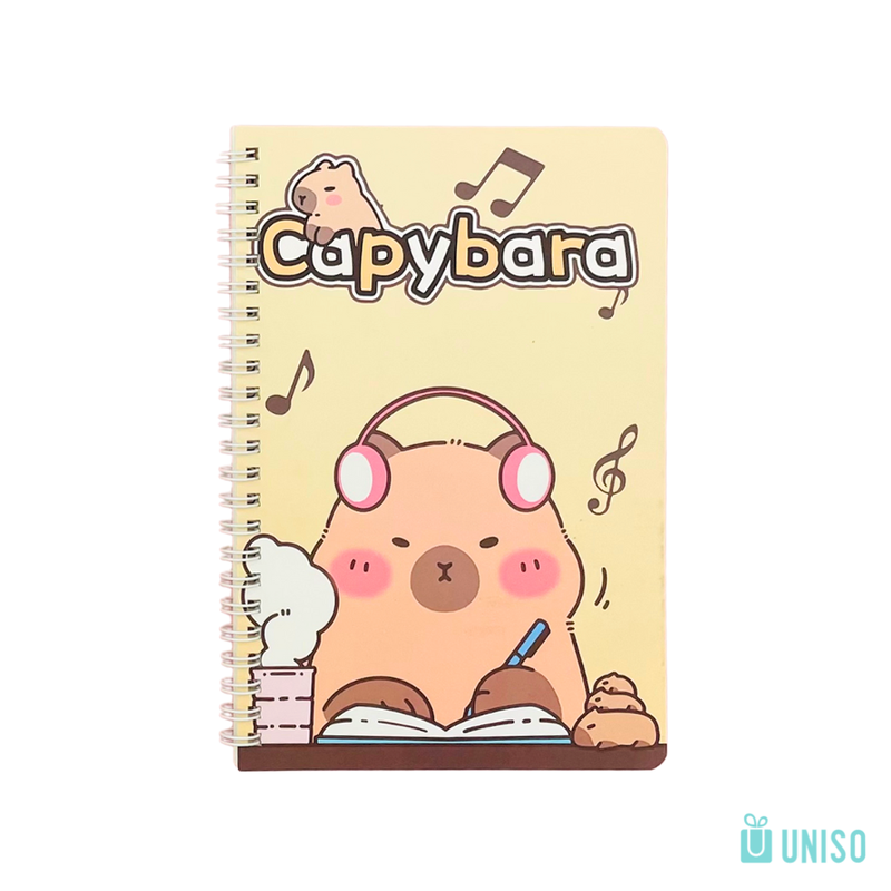 Caderno espiral capivara A5 - Imagem 5