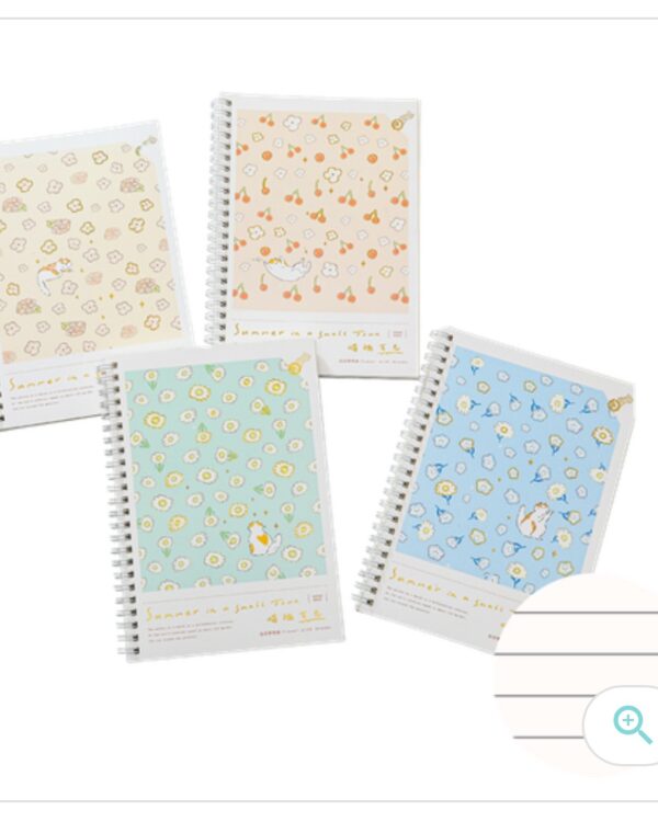 Caderno Espiral Gato A5