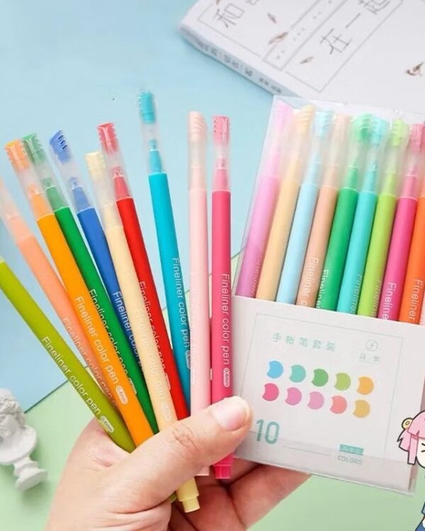 Kit caneta fine colors (10 cores)
