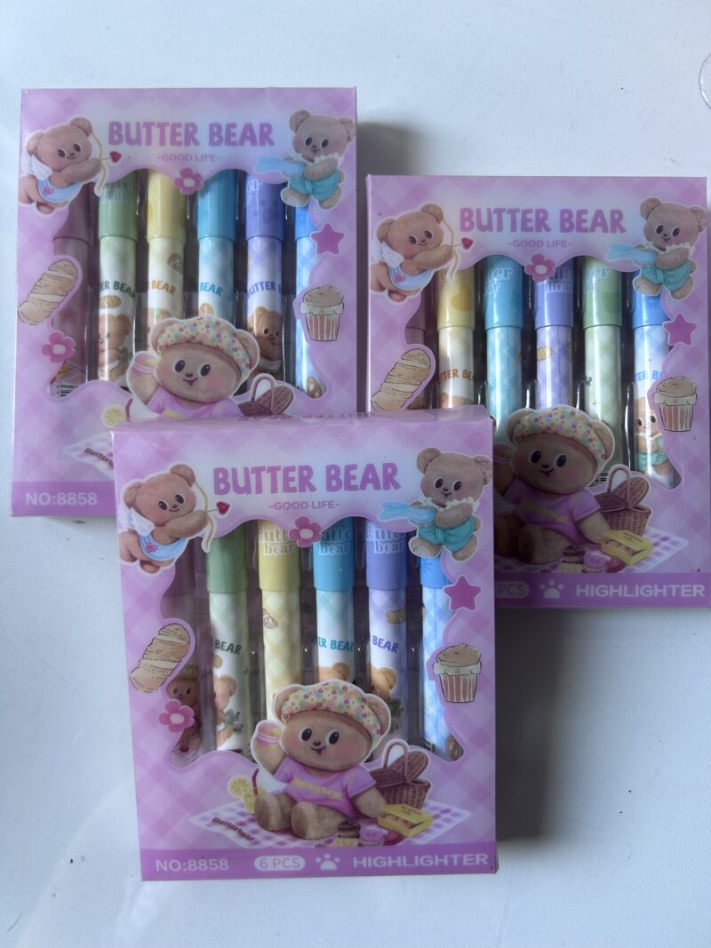 Kit marca texto butter bear - Imagem 2