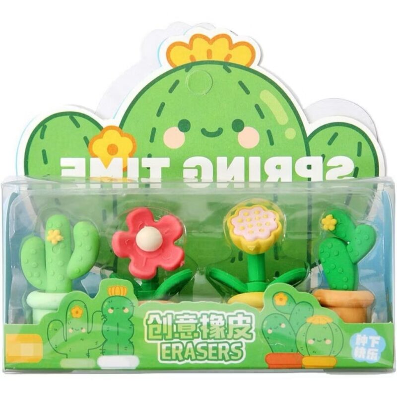 Kit borracha fancy eraser cacto - Imagem 2