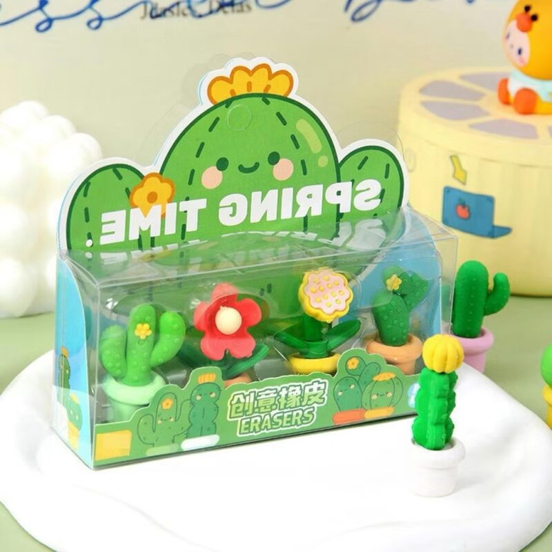 Kit borracha fancy eraser cacto - Imagem 3