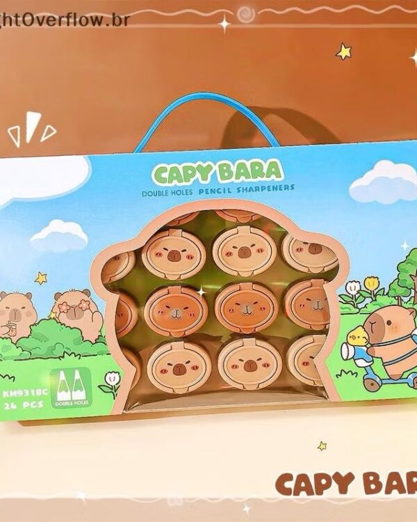 Apontador double holes CAPYBARA
