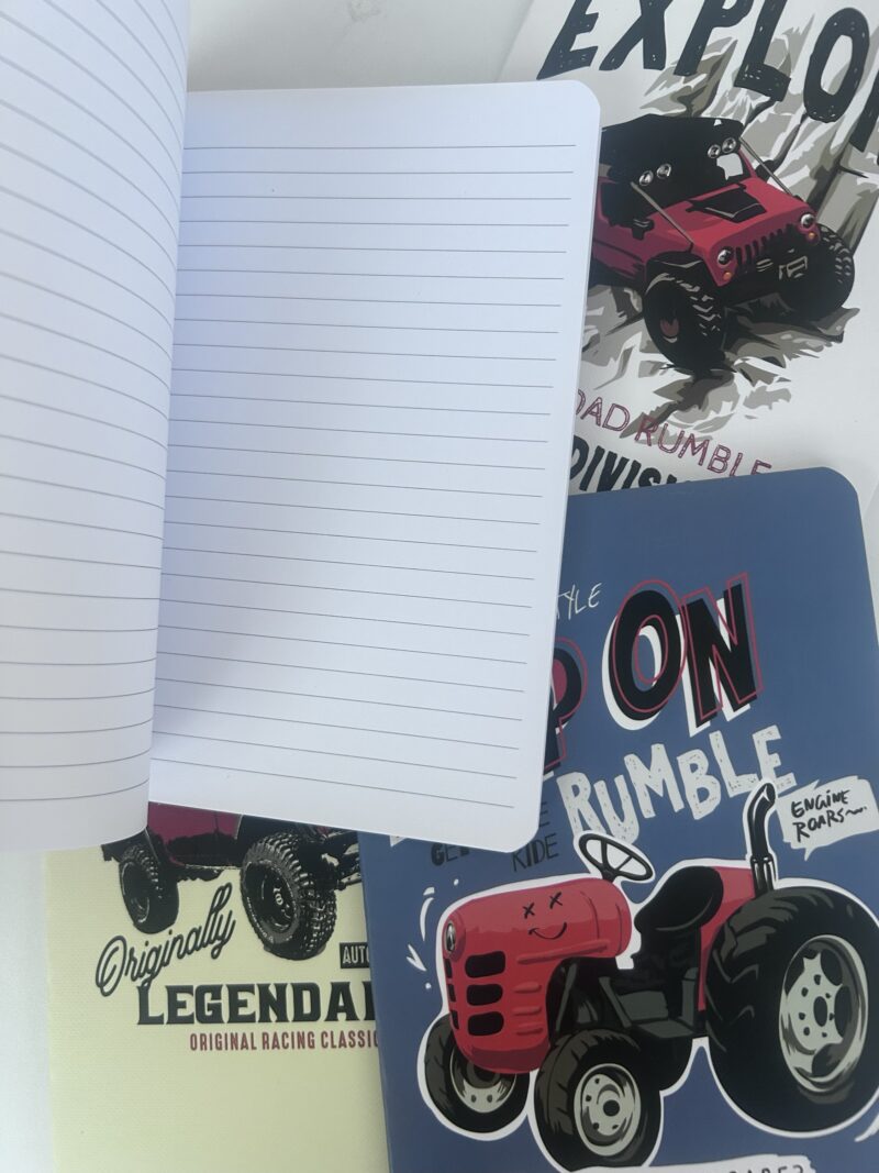 Caderno costurado automóvel - Imagem 3