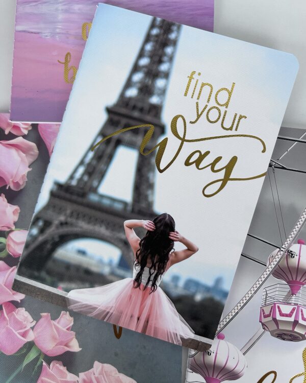 Caderno costurado travel