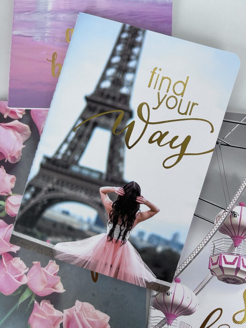 Caderno costurado travel