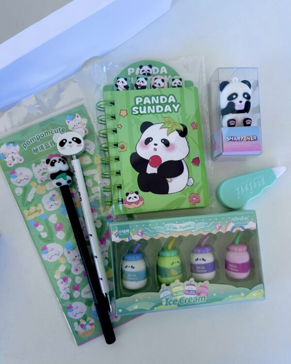 Mini box Pandinha (7 itens)