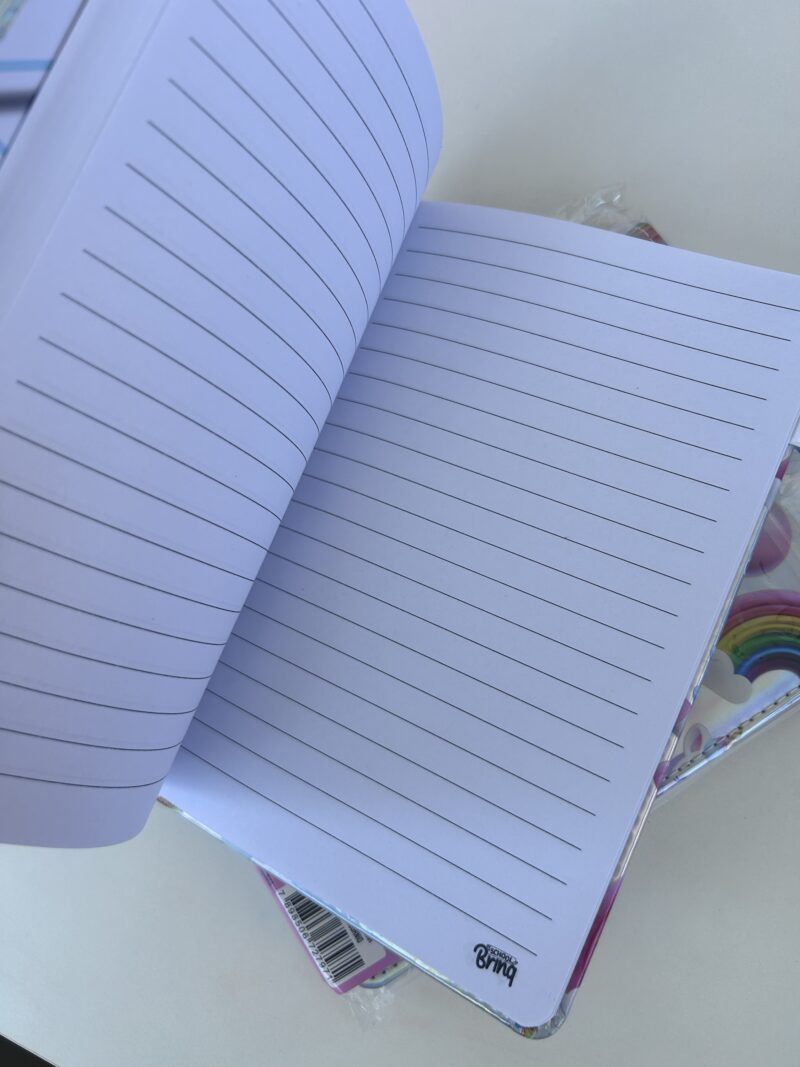 Caderno pelúcia corações - Imagem 2