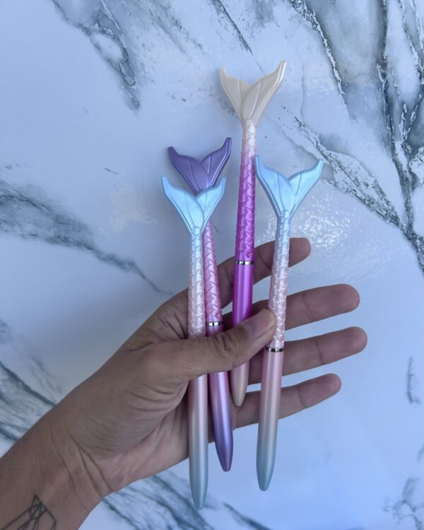 Caneta sereia color