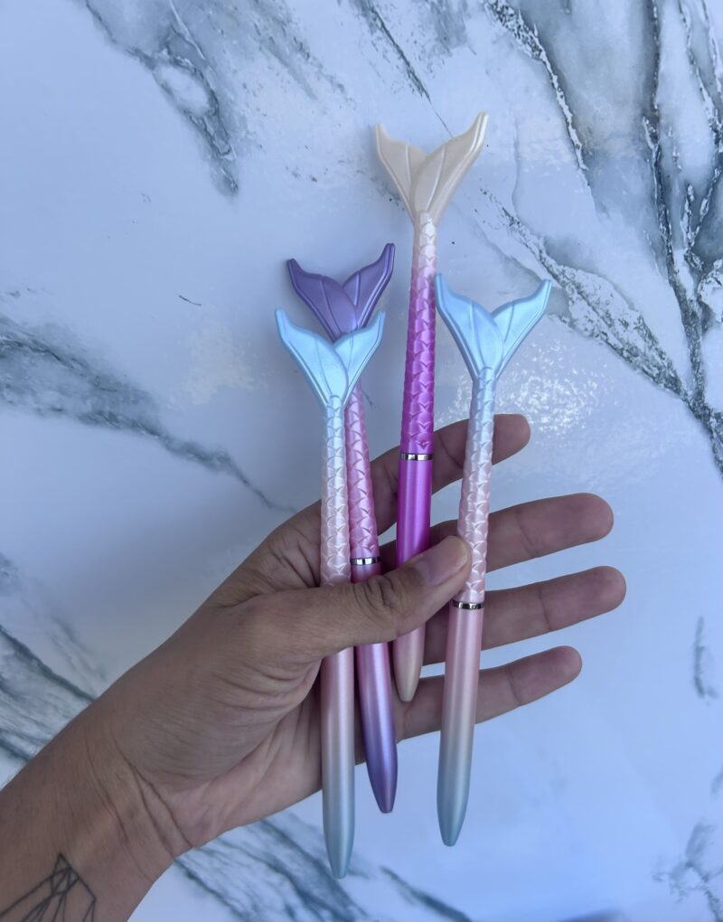 Caneta sereia color