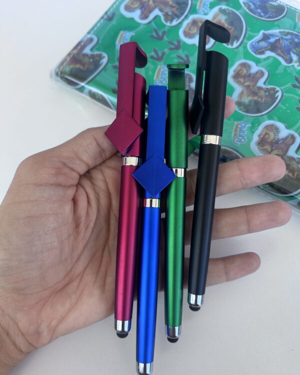 Caneta metalizada touch