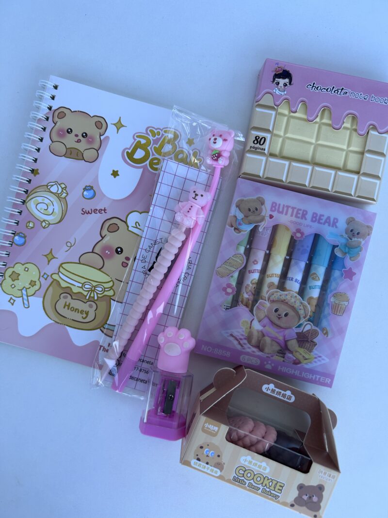 Box urso rosa (7 itens) - Imagem 2
