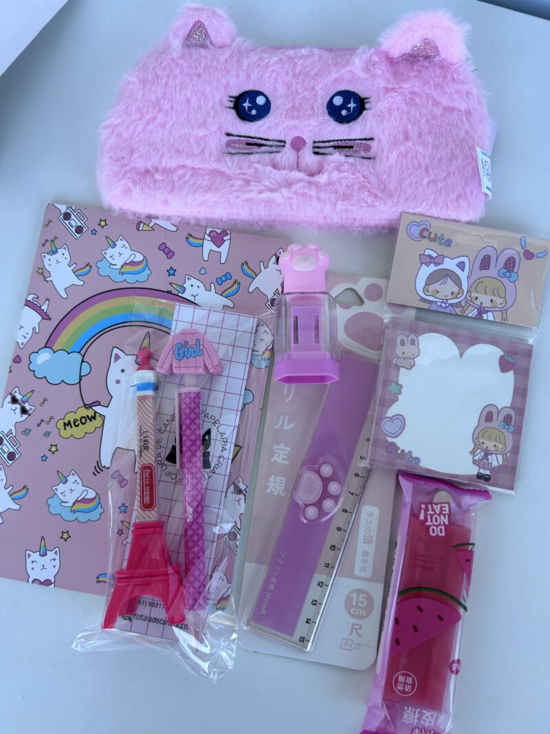 Box gatinha rosa (8 itens) - Imagem 2