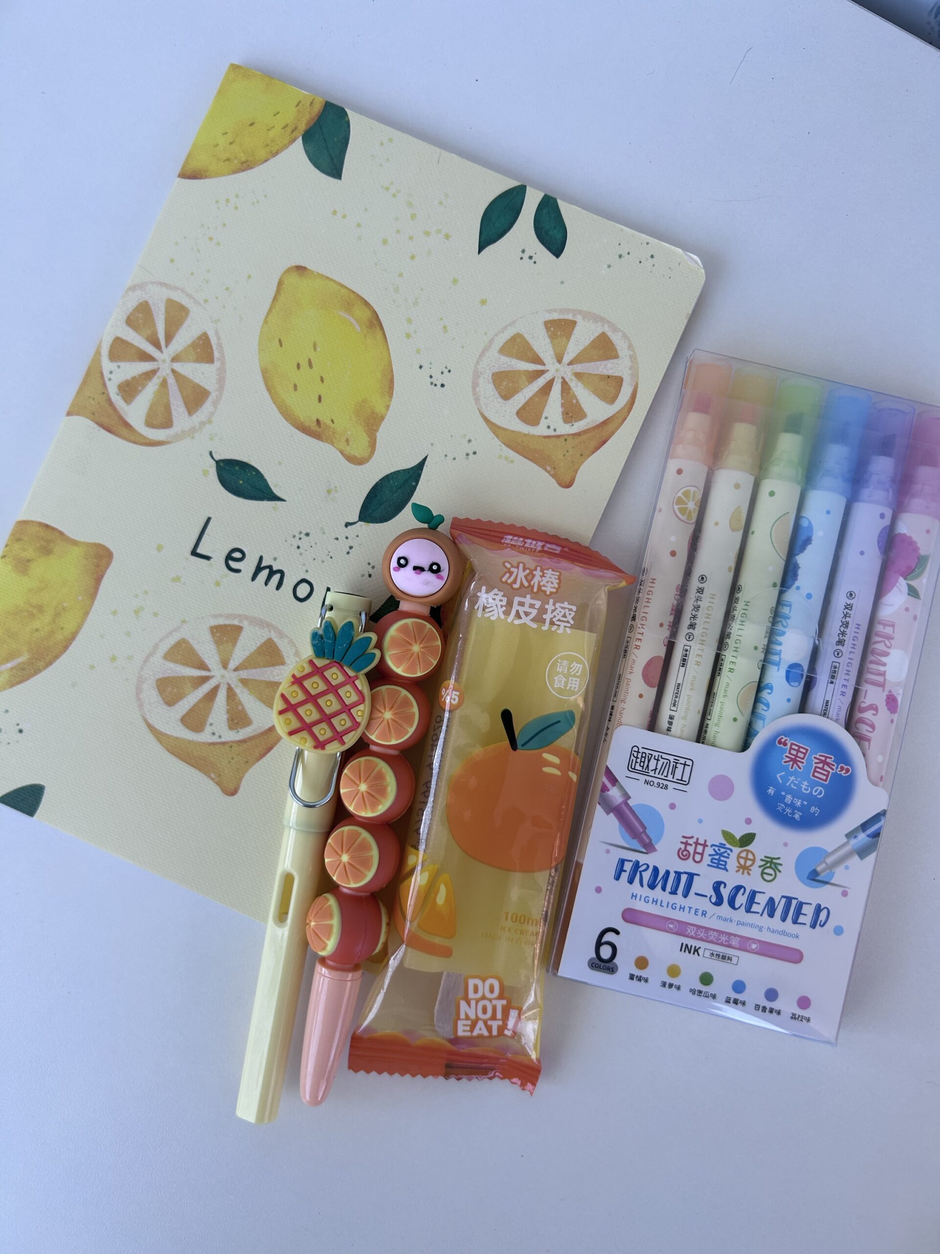 Pacotão papelaria frutas - Imagem 2