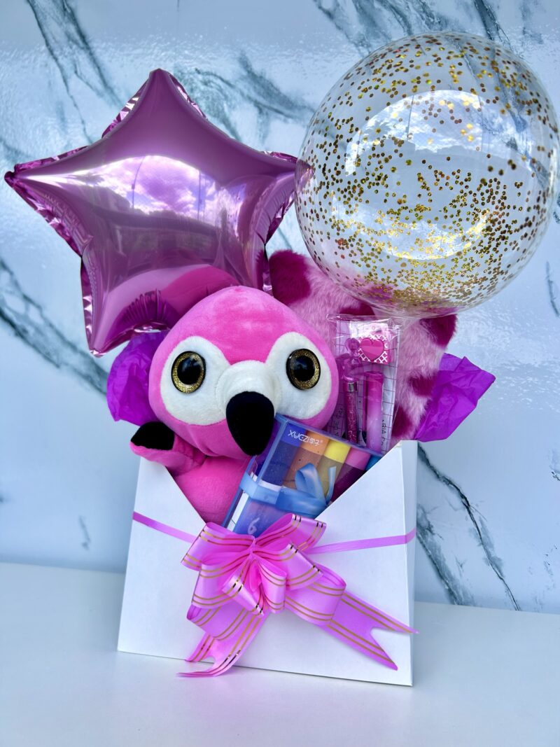 Box aberta flamingo fru-fru