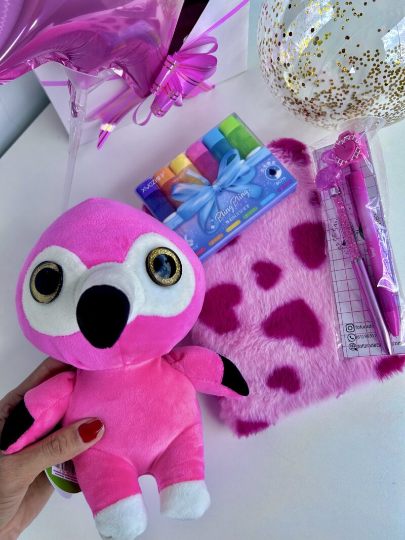 Box aberta flamingo fru-fru - Imagem 2
